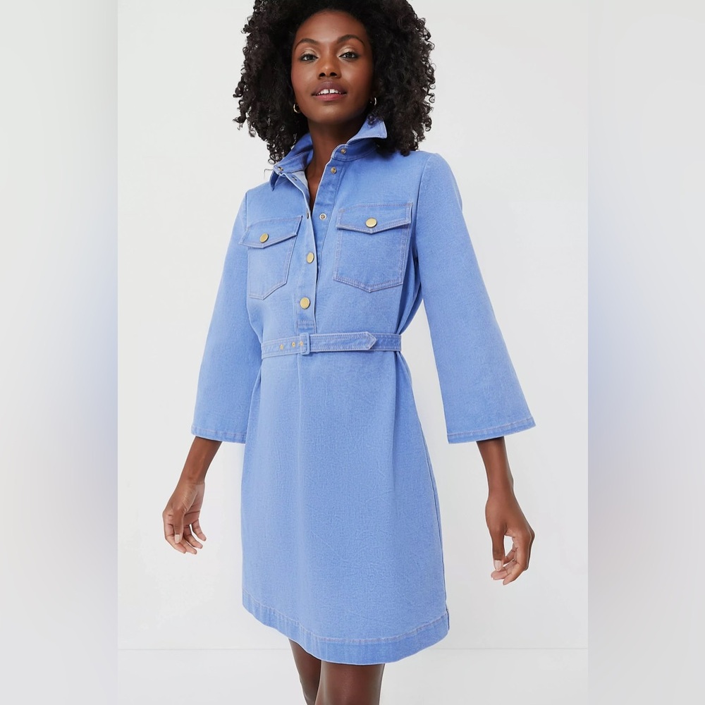 Indigo Denim Lexi Dress from Tuckernuck